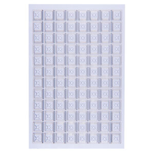 Square Sealing Mats for Deep Well Plates Family, Silicone Rubber